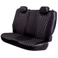 Чехлы Премиум Экокожа Байрон Ромб на Omoda C5 (кроссовер) с 22г.