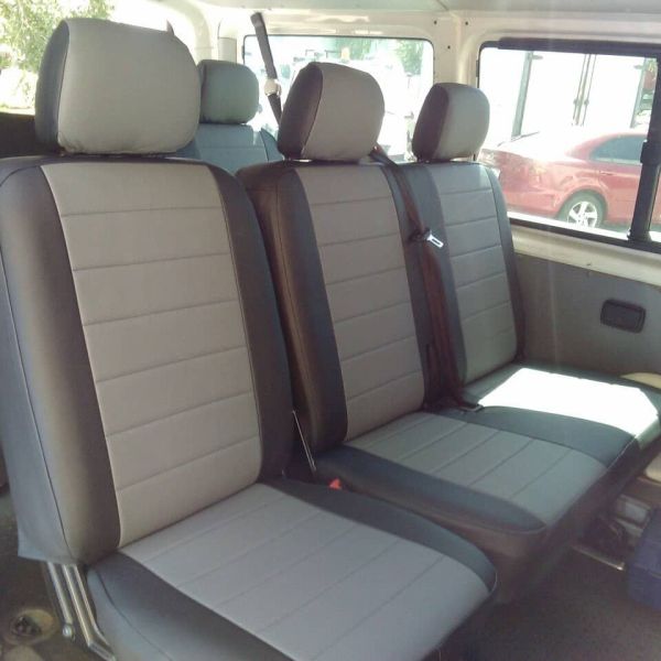 Чехлы Автопилот на Volkswagen Transporter T6 (9 мест) с 2015+ Чехлы Автопилот на Volkswagen Transporter T6 (9 мест) с 2015+