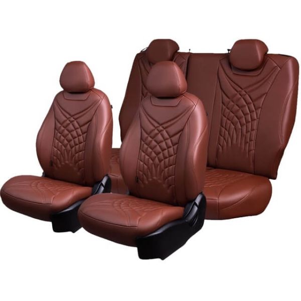 Чехлы Премиум Экокожа Байрон Президент|Жук на Hyundai Getz 2002-2011 г.в.