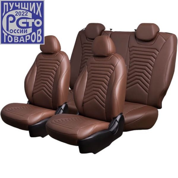 Чехлы Премиум Экокожа Байрон Президент|Жук на Hyundai Getz 2002-2011 г.в.